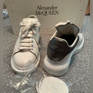 Alexander McQueen sneakers size 38. New laces and original box included.